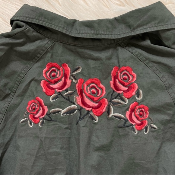 Embroidered Utility Jacket - Picture 4 of 5